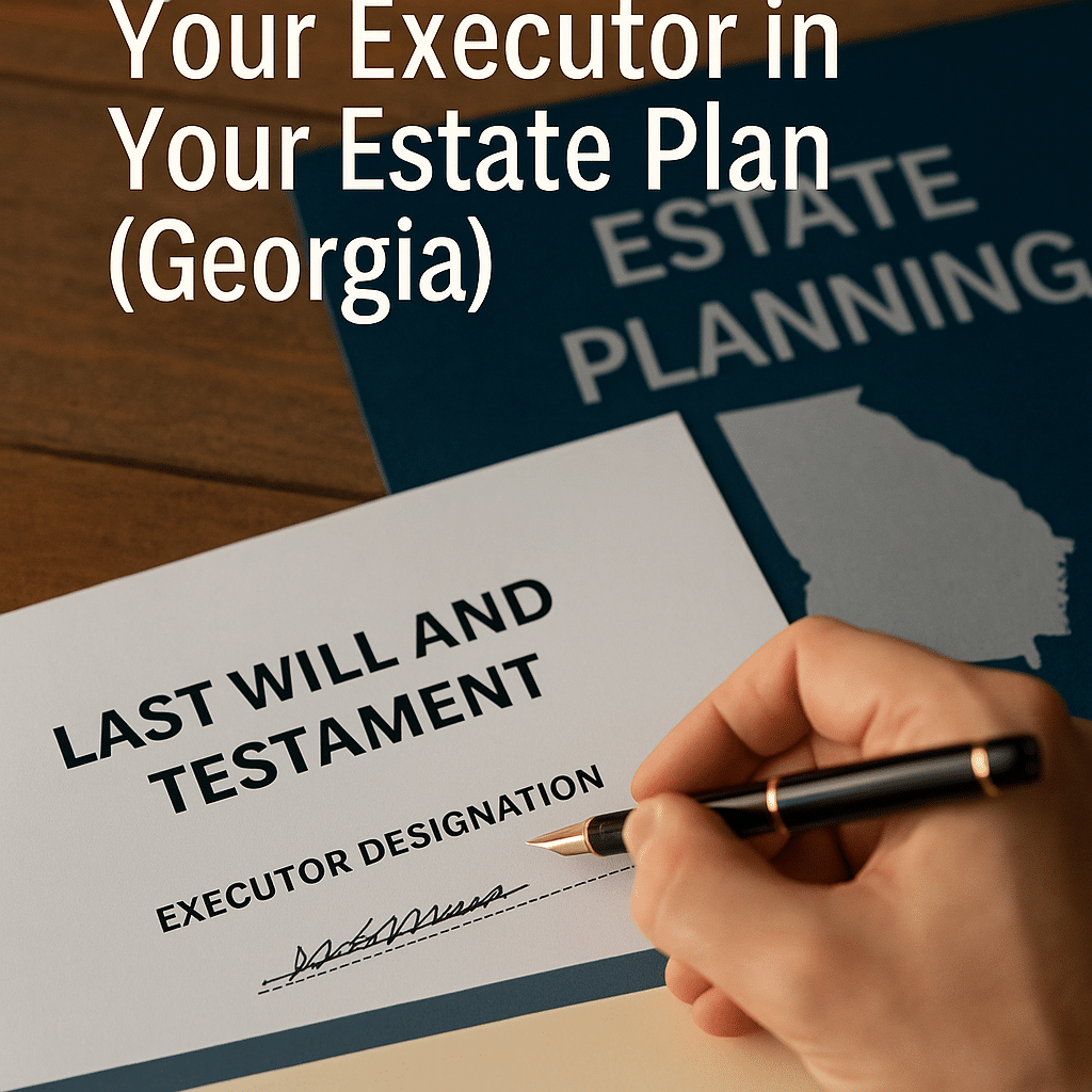 How to Change Your Executor in Your Estate Plan (Georgia)