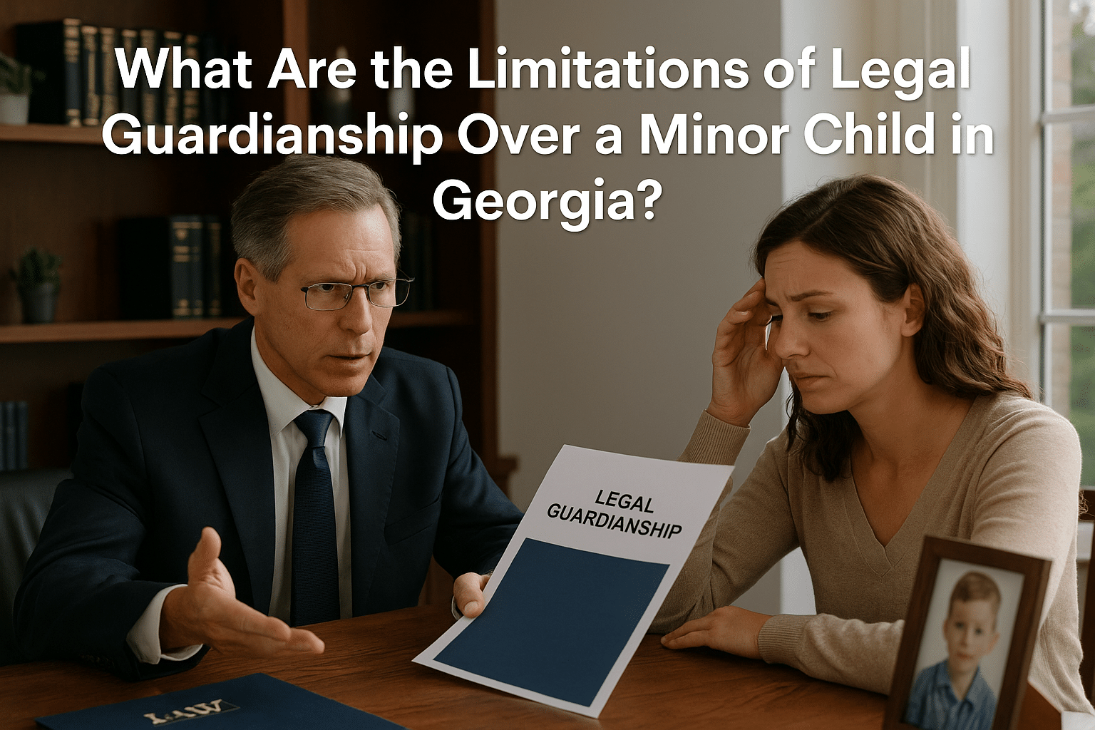What Are the Limitations of Legal Guardianship Over a Minor Child in Georgia?