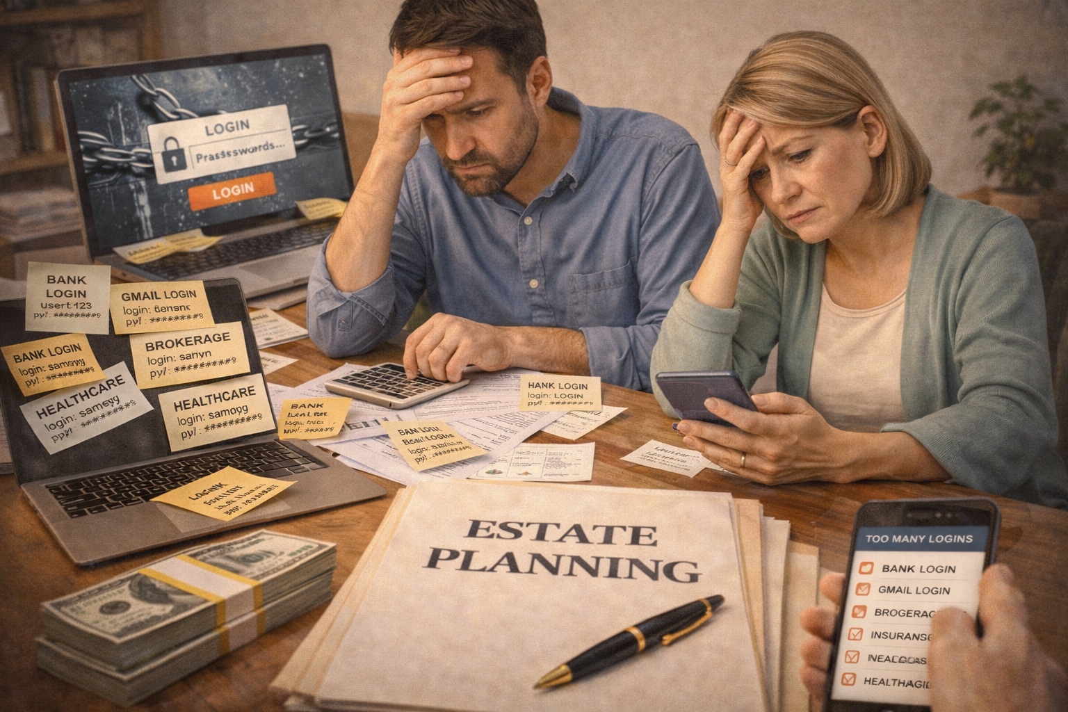 Estate Planning for People With Too Many Accounts and Logins