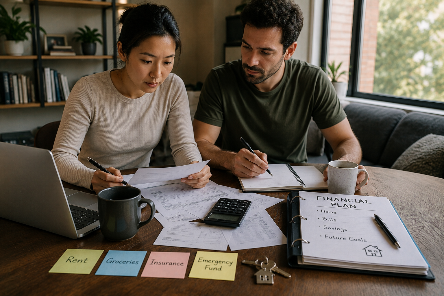 Collaborative financial planning at home