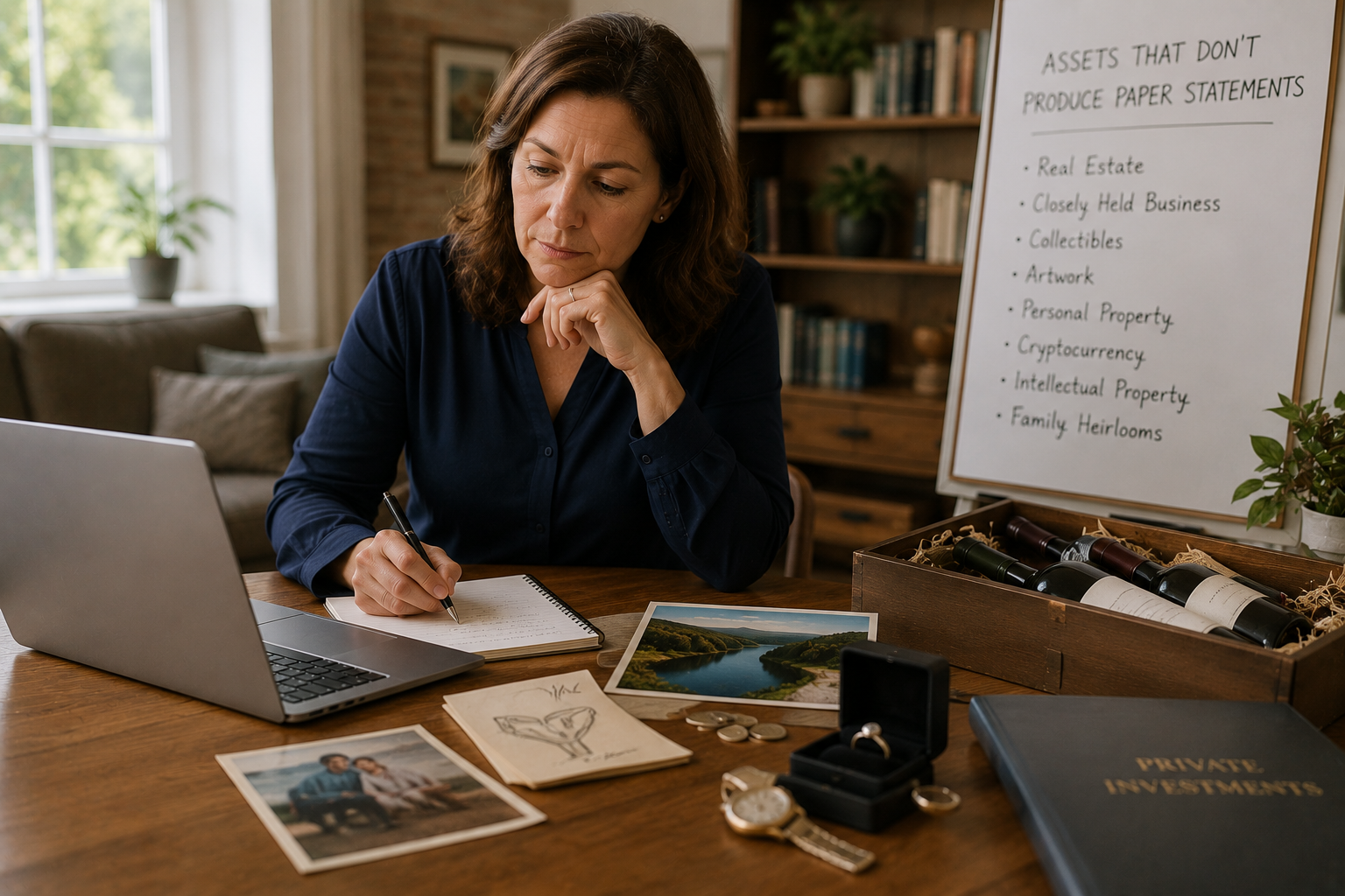Focused on financial planning and assets