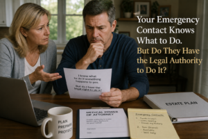 Your Emergency Contact Knows What to Do. But Do They Have the Legal Authority to Do It?
