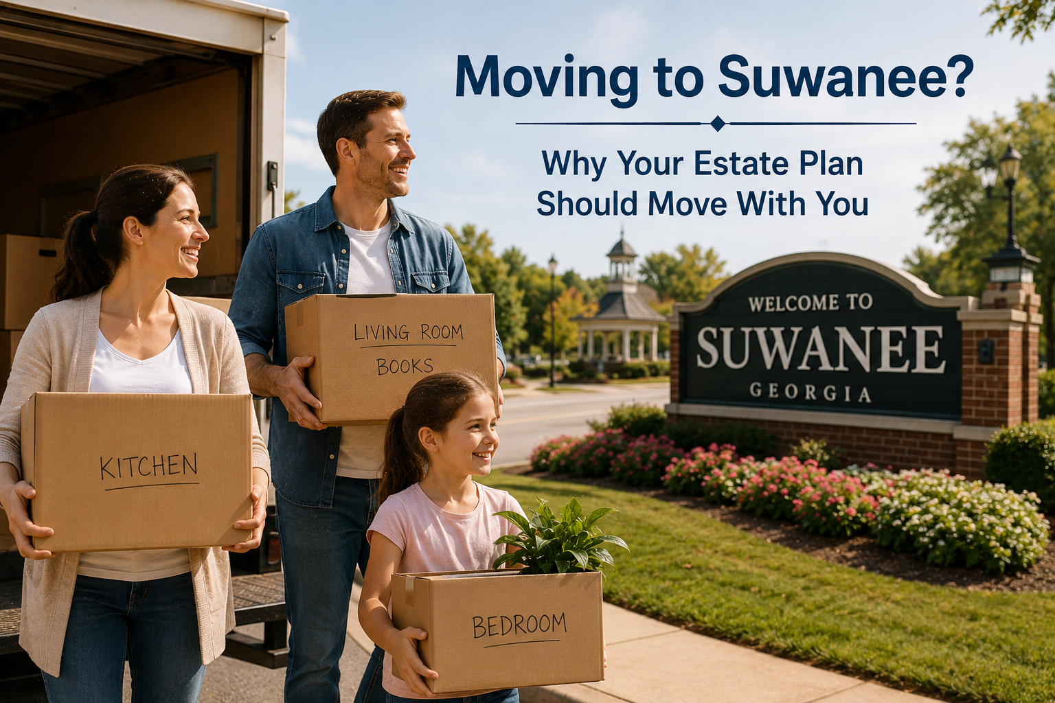 Moving to Suwanee, a fresh start!