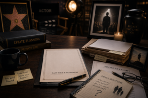 Legacy and Last Will Desk Scene