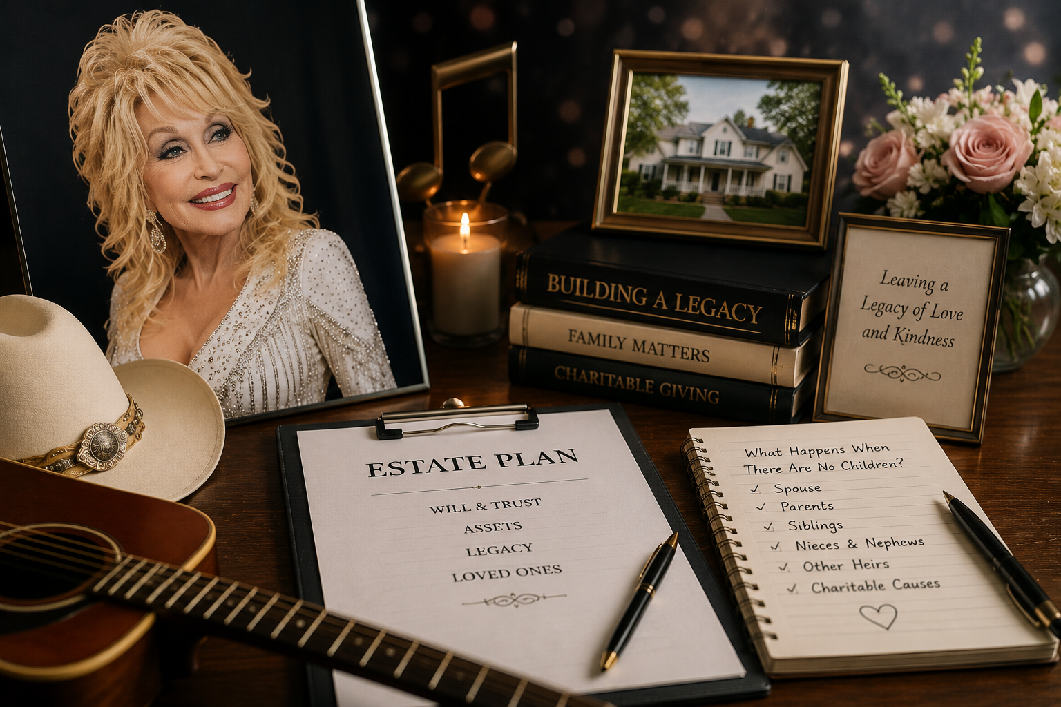 Dolly Parton Legacy Planning Desk